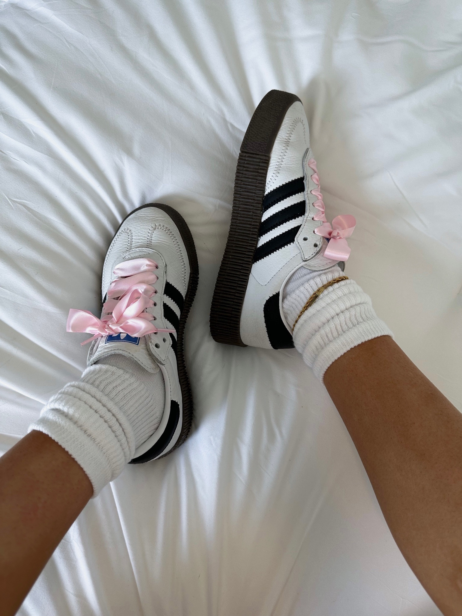 the easiest way to elevate your fav sneakers & add a girly touch! 🎀

#LTKshoecrush #LTKSeasonal #LTKstyletip