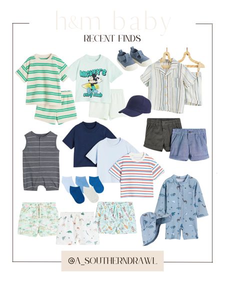 H&M baby - baby boy clothes  - baby outfit - summer boy outfit - toddler vacation outfit - toddler swim suit - baby boy outfit - baby t shirt

#LTKbaby #LTKswim #LTKSeasonal