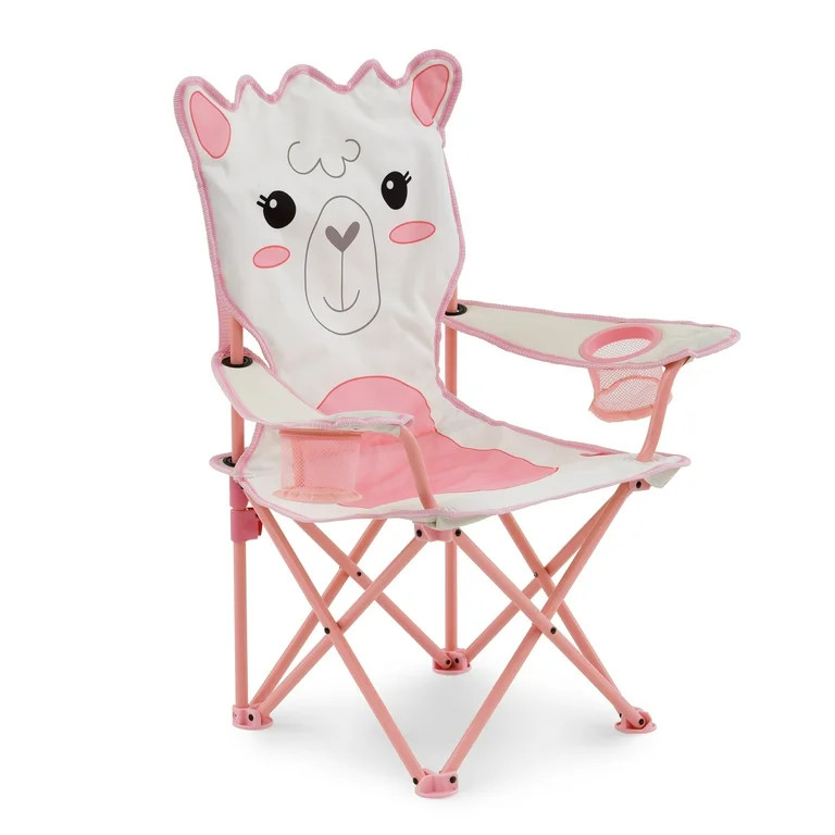 Firefly! Outdoor Gear Izzie the Llama Kid's Camping Chair - Pink/White Color | Walmart (US)