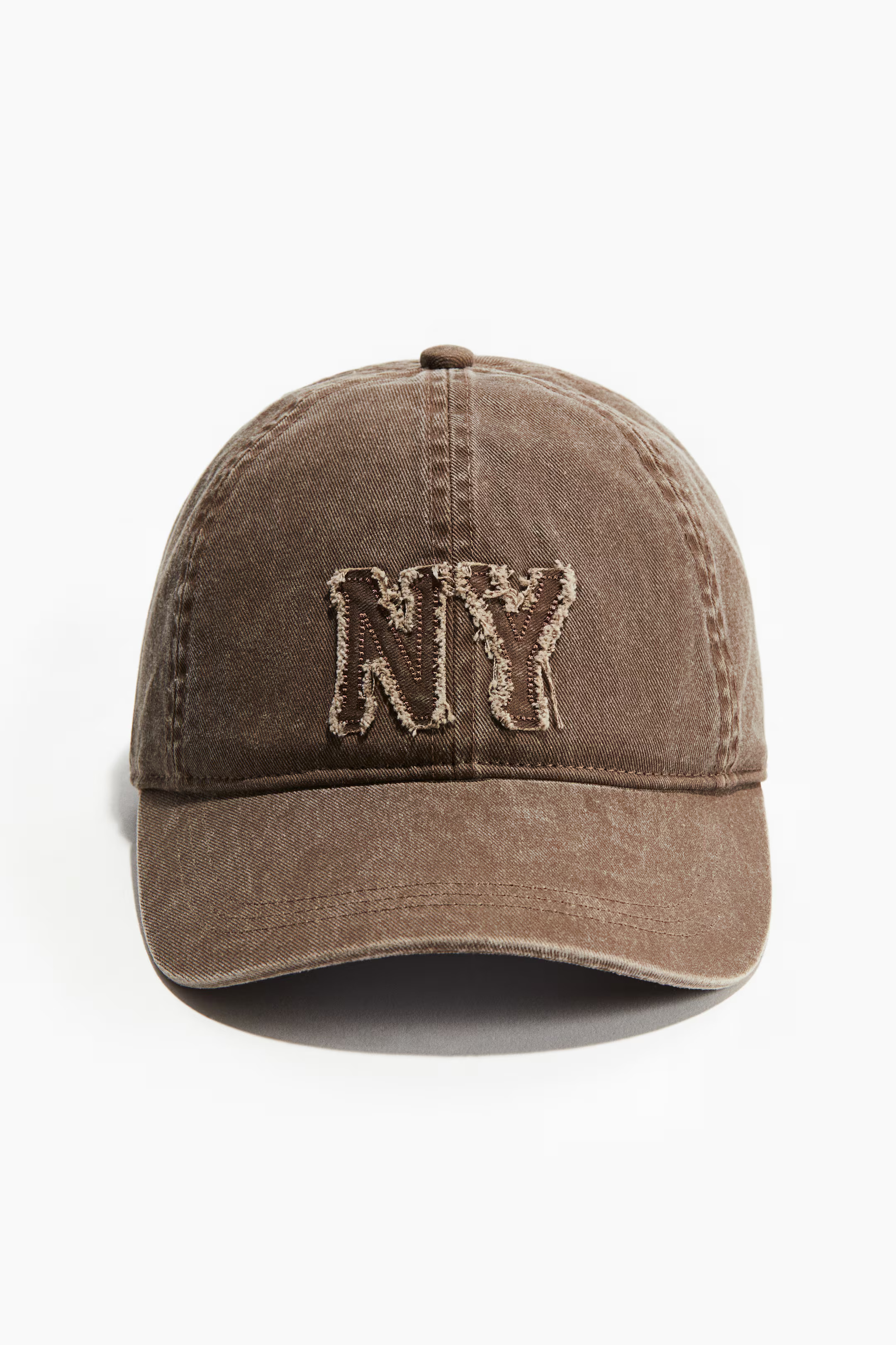 Appliquéd cotton cap | H&M (UK, MY, IN, SG, PH, TW, HK)