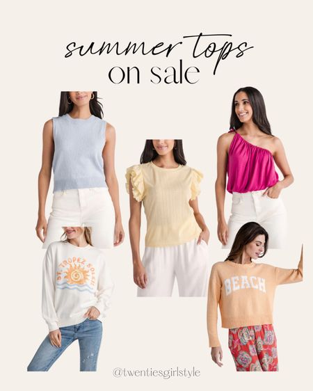 Summer tops on sale 🙌🏻🙌🏻

Summer tops, summer style, graphic tee

#LTKSaleAlert #LTKSeasonal #LTKStyleTip