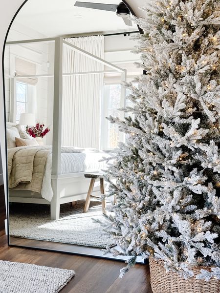 Lots of requests for the link to the arched mirror in my bedroom!   It’s huge 83” x 48” wide.  It is very heavy, so keep in mind once it’s delivered to have help ☺️. Flocked tree is shown in a 7.5 ft

#LTKHoliday #LTKhome #LTKsalealert