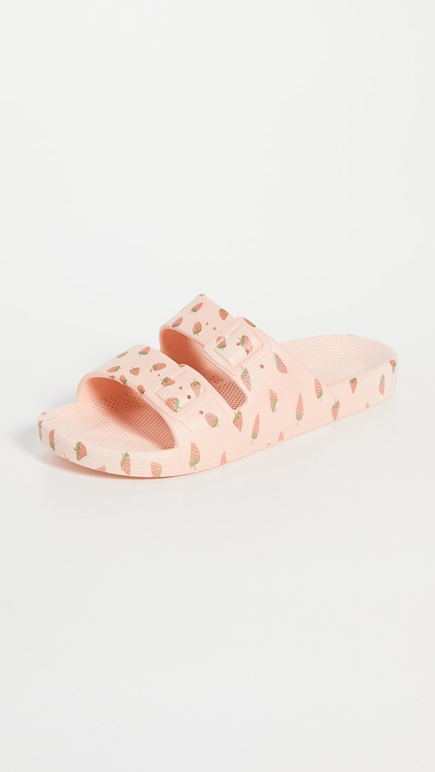Moses Two Band Slides | Shopbop