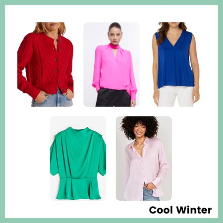 #coolwinterstyle #coloranalysis #coolwinter #winter

#LTKworkwear #LTKunder100