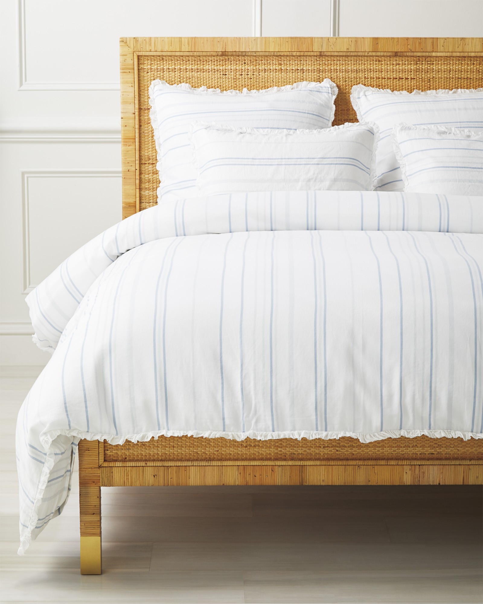 Oyster Bay Stripe Duvet Cover | Serena and Lily