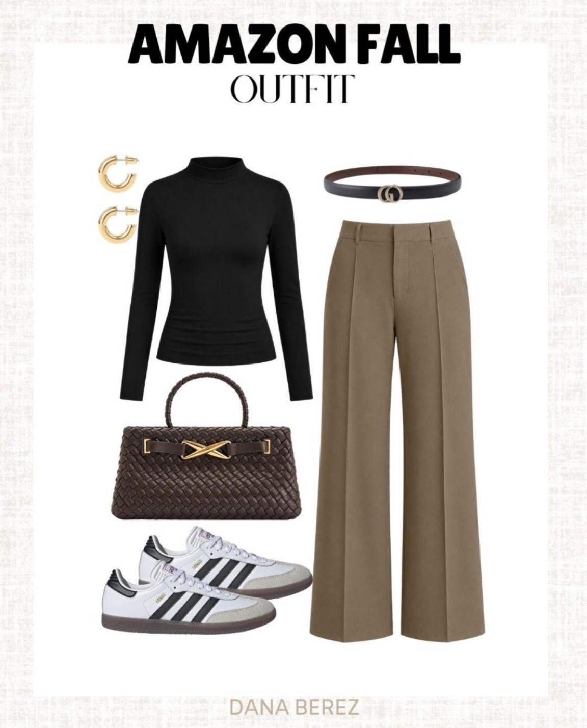 An Amazon fall outfit that feels polished but still totally wearable 🤎 The black mock neck and wide-leg trousers keep it classic, while the sneakers make it perfect for everyday.

Amazon fall outfit, fall fashion 2026, wide leg trousers, black mock neck, Adidas Samba outfit, neutral fall style, casual chic outfit, Amazon fashion finds, women’s fall outfit, everyday fall fashion

#LTKootd #LTKWorkwear #LTKMidsize