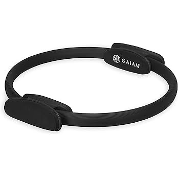 Gaiam Pilates Ring 15" Fitness Circle - Lightweight & Durable Foam Padded Handles | Flexible Resi... | Amazon (US)