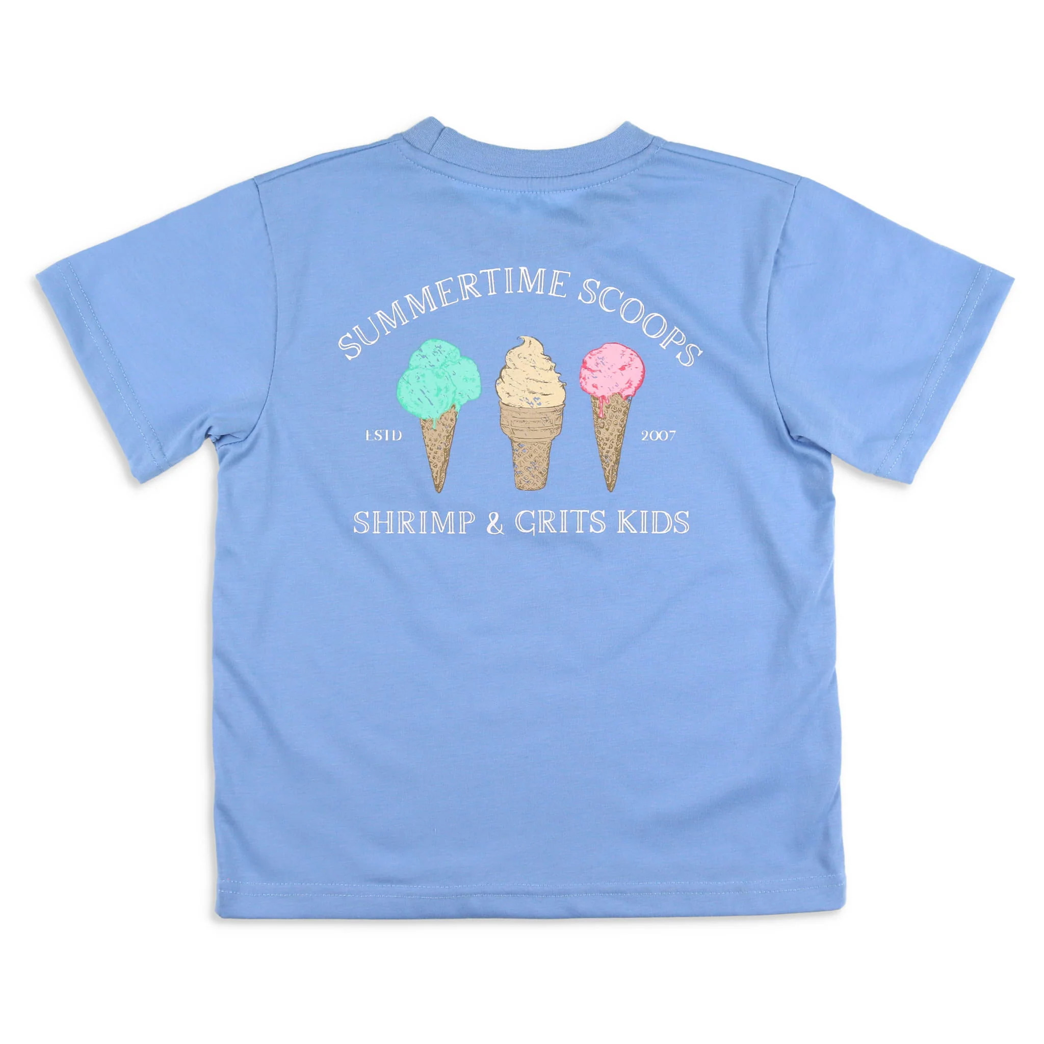 Boys Summertime Scoops Graphic Tee - Shrimp and Grits Kids | Shrimp and Grits Kids