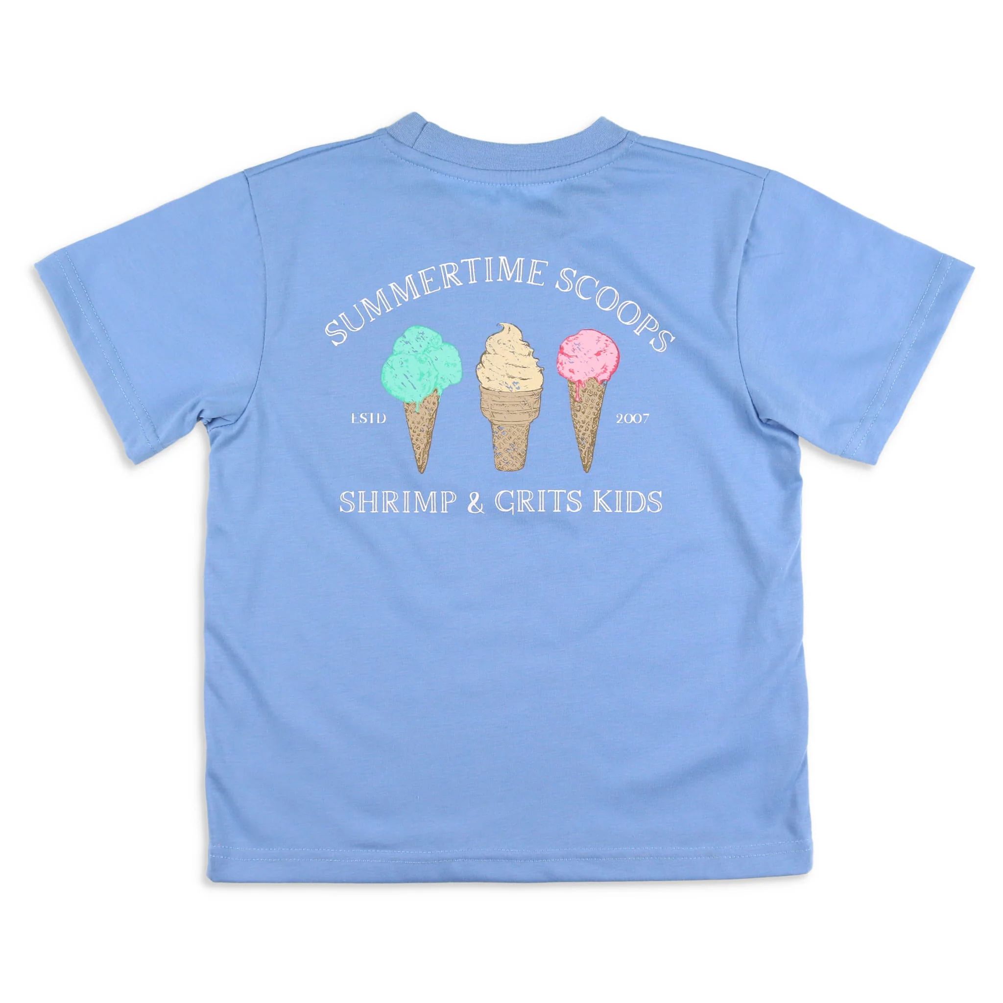 Boys Summertime Scoops Graphic Tee - Shrimp and Grits Kids | Shrimp and Grits Kids
