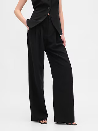 365 High Rise Pleated Trousers | Gap (US)