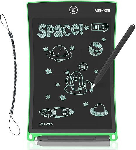 NEWYES 8.5 Inches LCD Writing Tablet with Lock Function Office Whiteboard Bulletin Board Kitchen ... | Amazon (US)