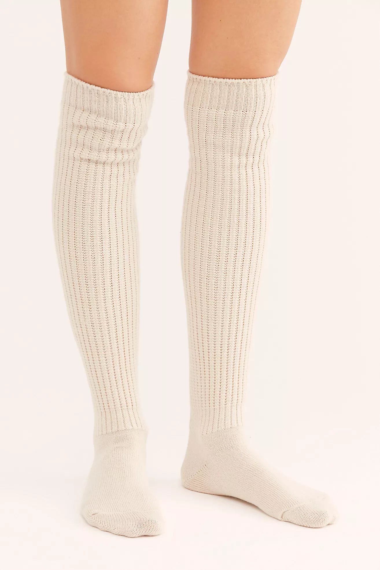 Bulky Knit Over-The-Knee Socks | Free People (Global - UK&FR Excluded)