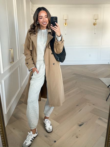 Use Code AFNENA to save an extra 20% on Abercrombie! All YPB is 30% off site wide and 15% off almost everything else! Wearing size small jogger, medium sweatshirt and small tall trench coat 

Abercrombie sale
Abercrombie code
Workout outfit
Athleisure outfit 
Loungewear 
Travel outfit 

#LTKstyletip #LTKfindsunder100