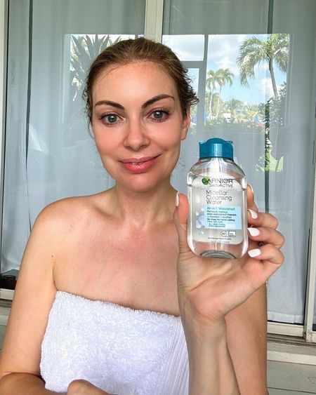 Gentle Makeup Removal, Powerful Results: Discover the SkinActive Micellar Water for Waterproof Makeup. 💦🌺 Effortlessly lift away even the most stubborn waterproof makeup while leaving your skin refreshed and hydrated. Elevate your cleansing routine with this gentle yet effective micellar solution. #MicellarMagic #MakeupRemoval

