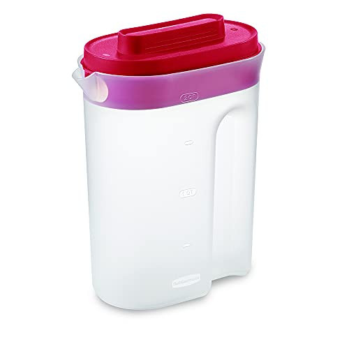 Rubbermaid® Compact™ Pitcher, Plastic Pitcher with Lid, 2 Quart | Amazon (US)