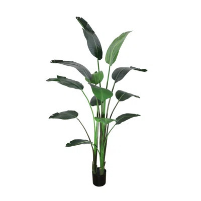 Faux Bird of Paradise Drop-In Plant | Wayfair North America