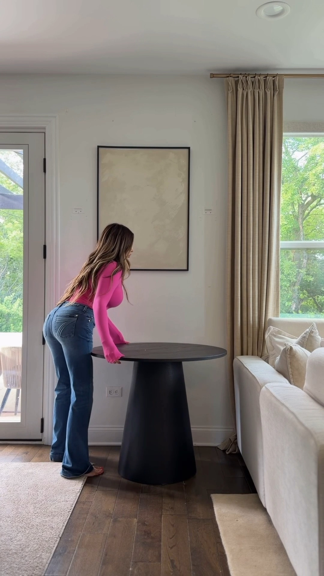 Final touches that elevate everything ✨

Sometimes it’s not a full makeover..it’s the details that bring the whole room together. A modern pedestal table, no-hardwire sconces for that designer look, and luxe khaki curtains that add warmth, texture, and elegance. 🤍

Shop the pieces that made the biggest impact in my space.

#HomeDecor #ModernHome #WarmModern

#LTKHome