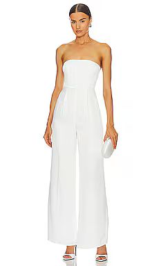 Lovers and Friends Cambri Jumpsuit in Ivory White from Revolve.com | Revolve Clothing (Global)