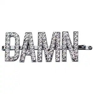 Kitsch X Justine Marjan Rhinestone DAMN Bobby Pin - Kitsch | Sephora | Sephora (US)