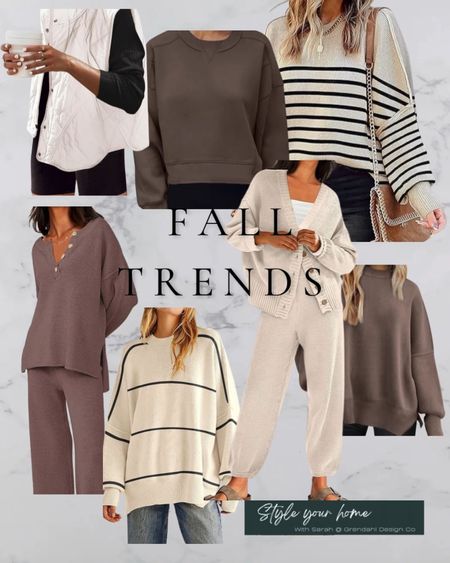 Amazon’s fall trends. free People dupes. Comfort. Lounge. Sweater. Oversized fit. Fall outfits 

#LTKsalealert #LTKstyletip