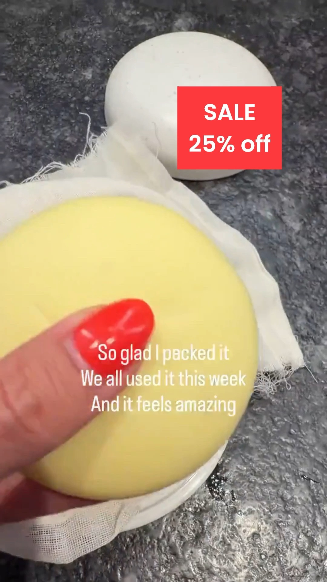 MONTHLY BEST SELLER and it's 25% off.

Kate McLeod The Sun Stone After Sun Balm & Lotion Bar soothes and moisturizes sun-exposed skin with a nourishing solid balm formula.

after sun care, body balm, summer skincare, beach essentials, vacation skincare, hydrating body care, soothing sun relief, travel beauty, healthy glowing skin, self care essentials

#LTKSaleAlert #LTKBeauty