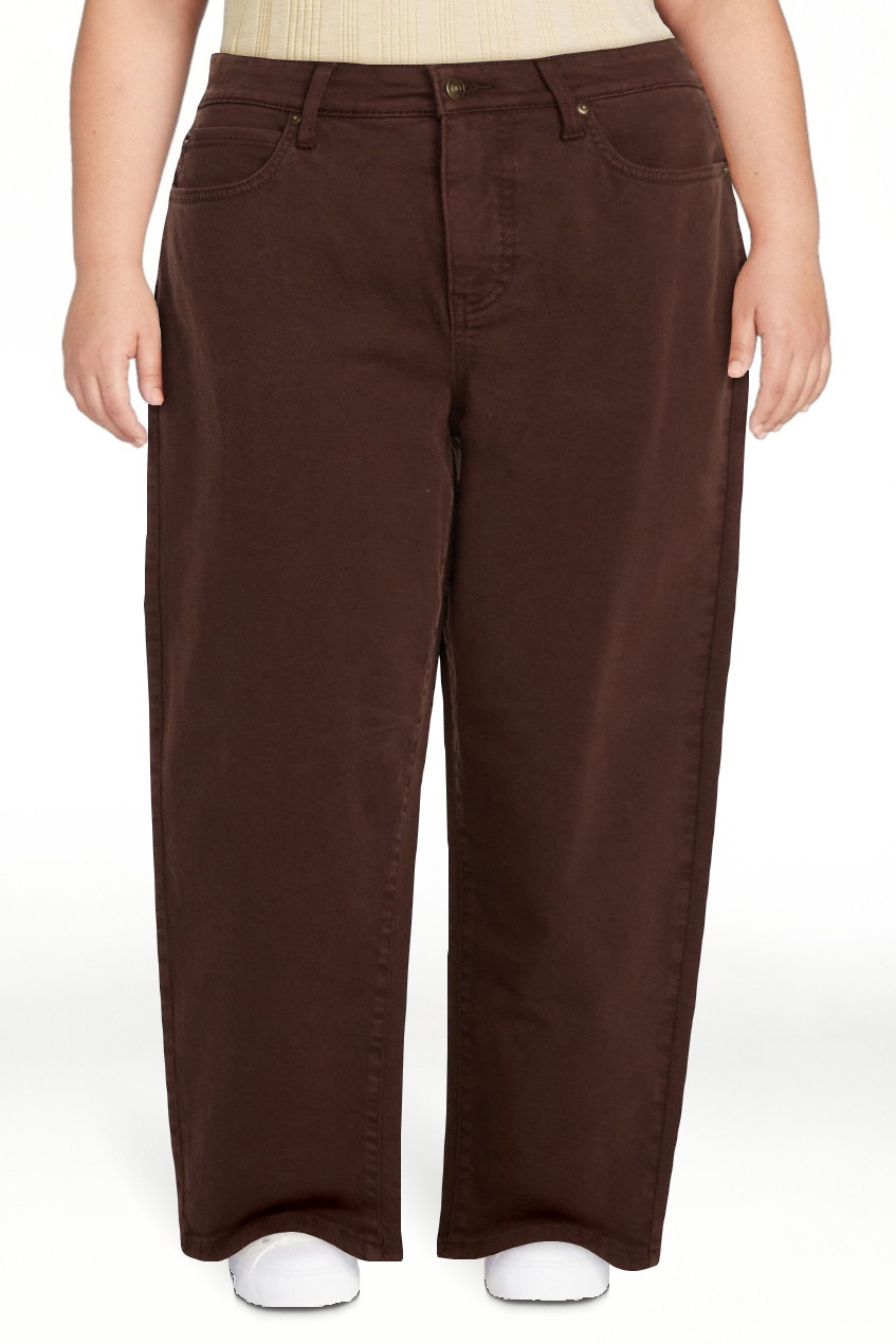 Free Assembly Women's and Women's Plus Barrel Leg Jeans, 26.5" Inseam, Sizes 0-26W | Walmart (US)