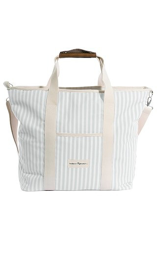 Cooler Tote Bag in Lauren Sage Stripe | Revolve Clothing (Global)