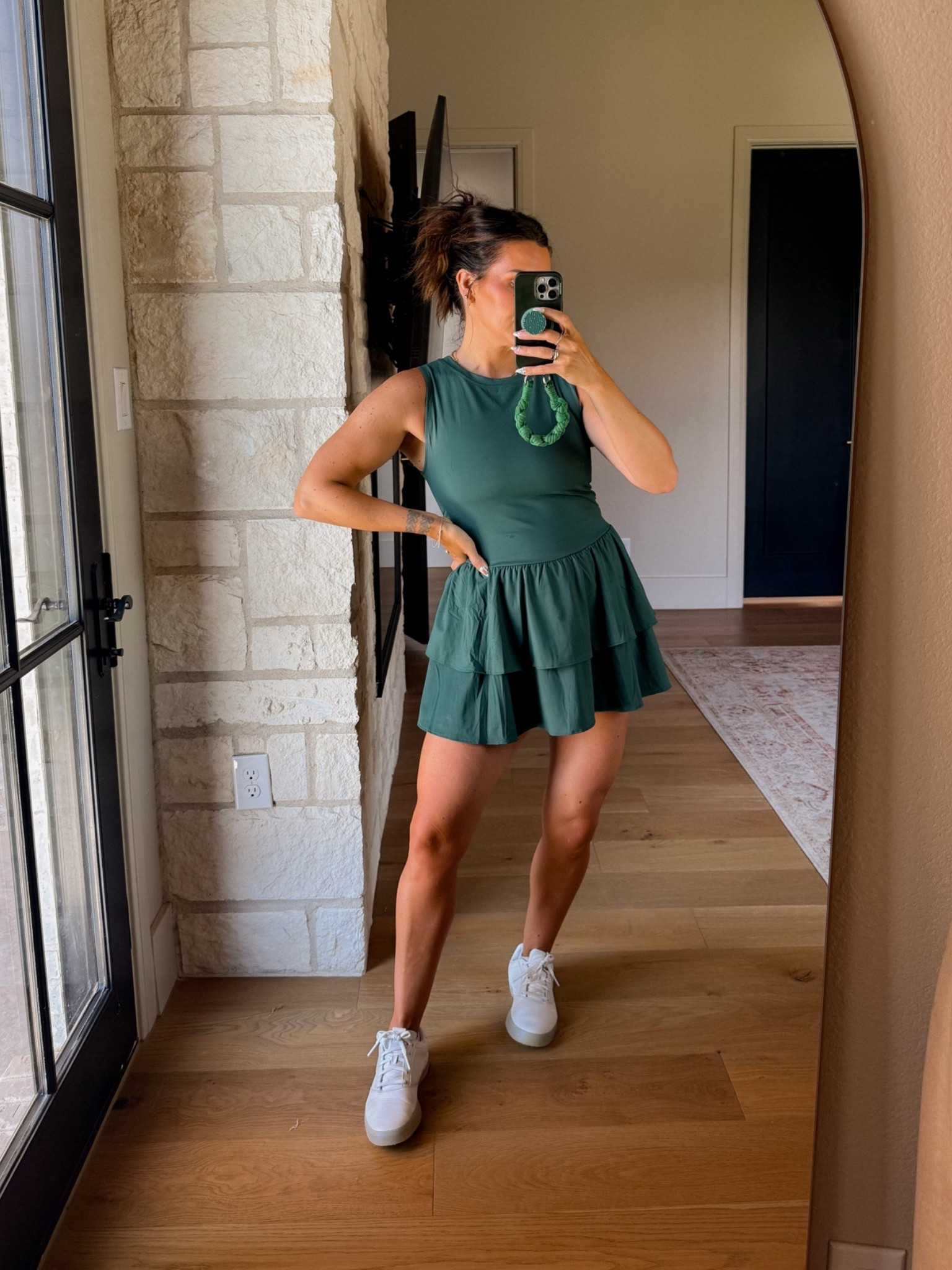 Golf outfit of the day 
Dress: large
Found a bra with a collar you could add too!

#LTKOver40 #LTKMidsize #LTKActive
