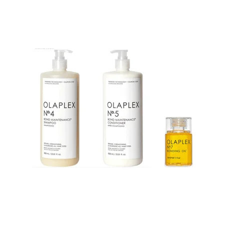 Olaplex No. 4 & 5 Bond Maintenance Shampoo and Conditioner (33.8 oz each) plus No. 7 Bonding Oil (1.0 oz) | Walmart (US)