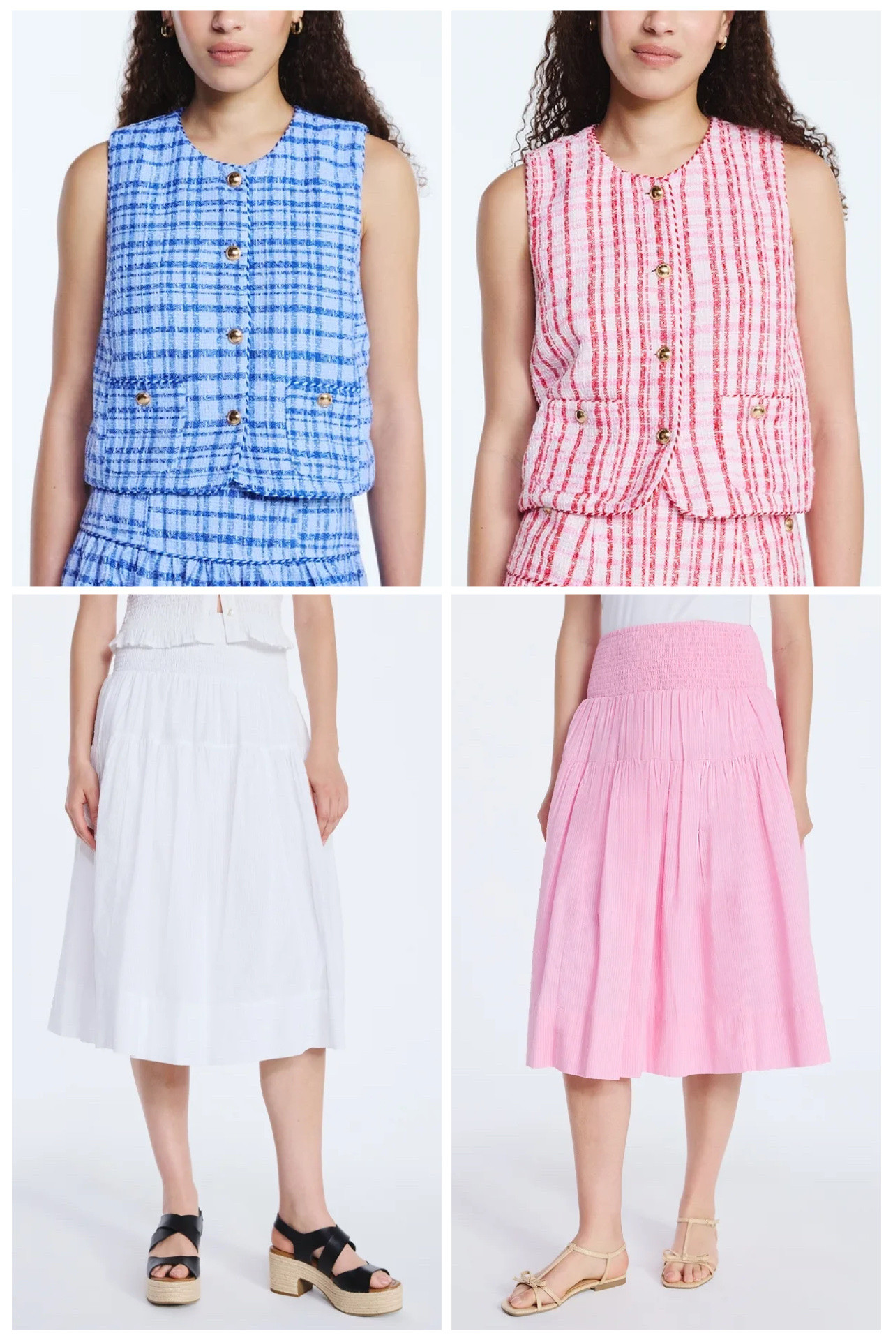 Walmart new arrival, tweed vest and midi skirt 

#LTKootd #LTKWorkwear