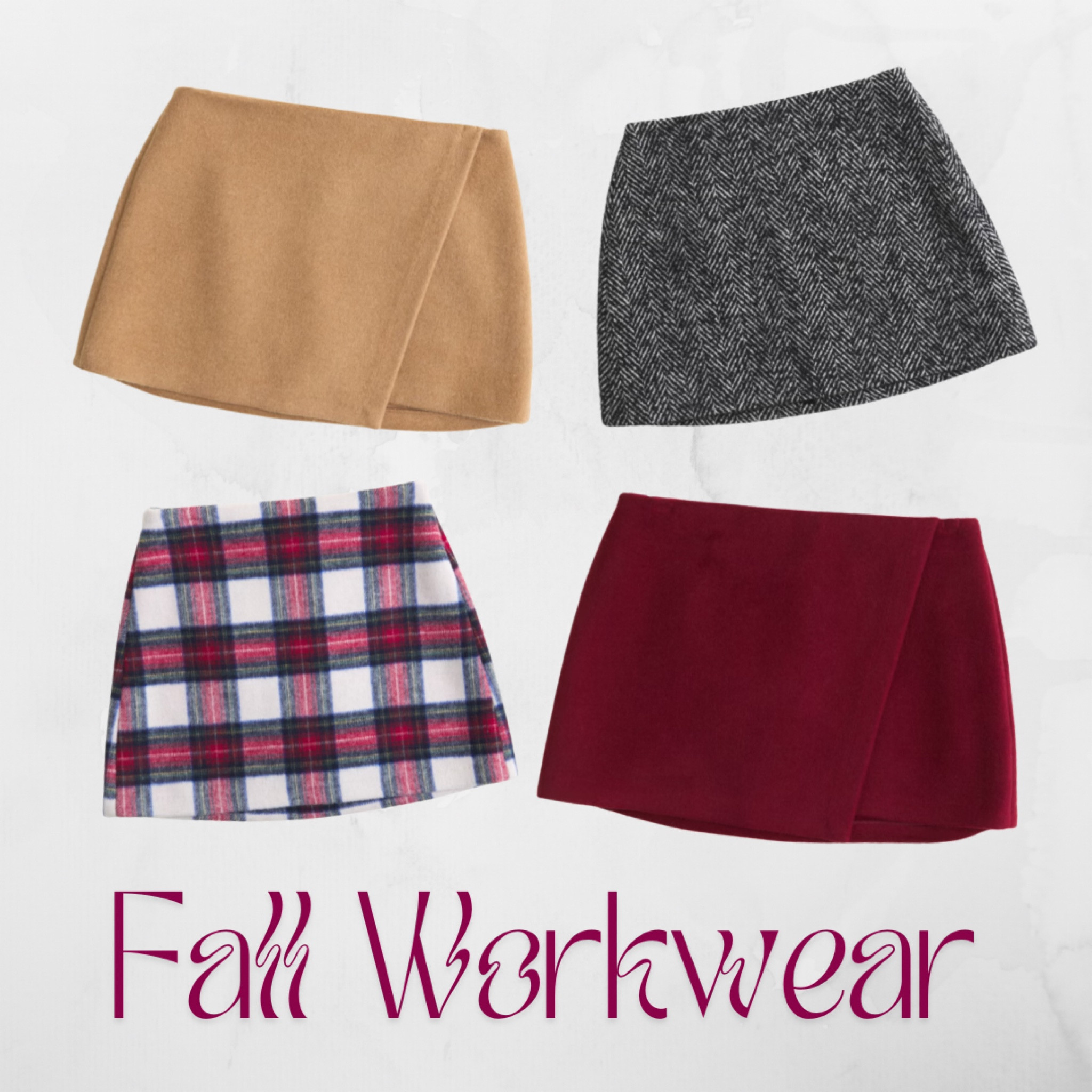 I am obsessed with these for work! I have them in so many colors and the best part is, they’re skorts!!! I wear an XL in all styles except the tweed, I size up to XXL for my hips  

#LTKHoliday #LTKWorkwear #LTKSeasonal