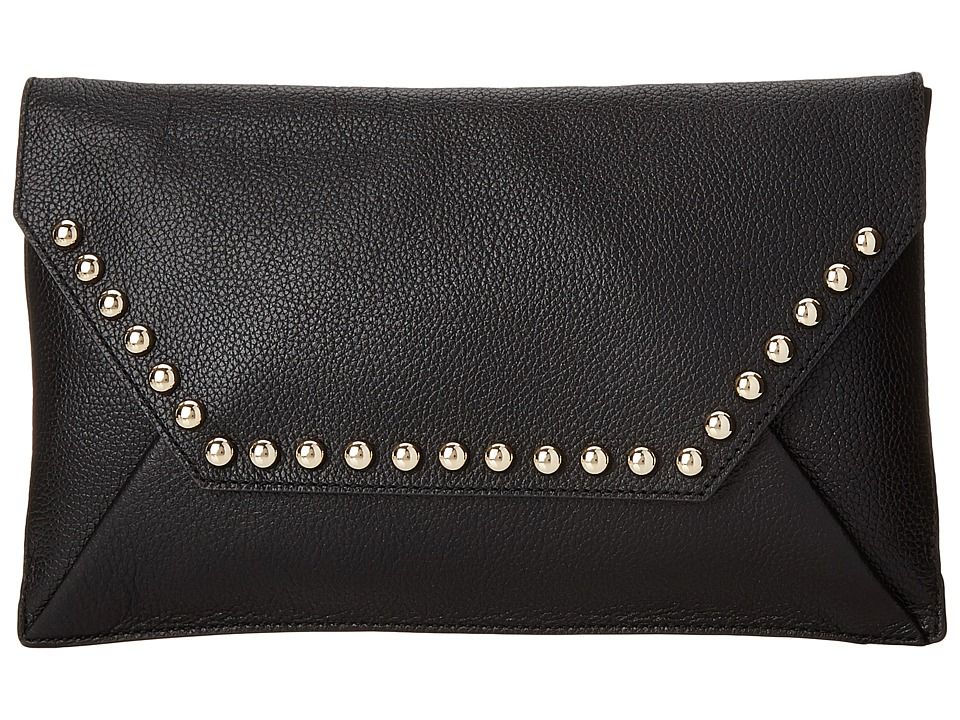 Rebecca Minkoff - Unlined Clutch (Black) Clutch Handbags | Zappos