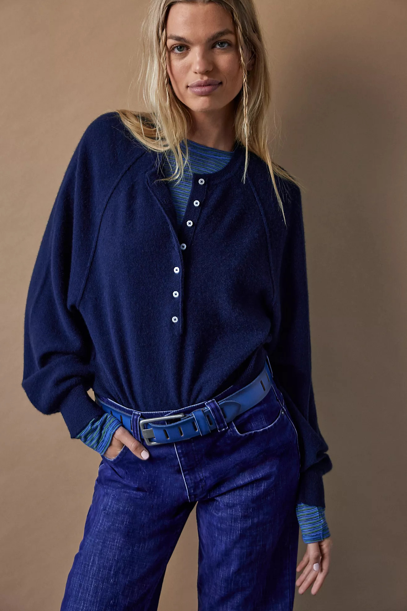 Porta Cashmere Henley | Free People (UK)