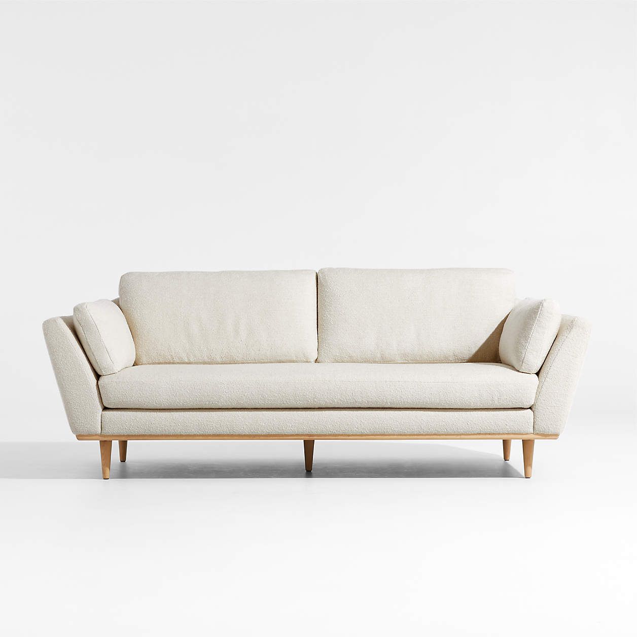 Hague Mid-Century Apartment Sofa | Crate & Barrel | Crate & Barrel