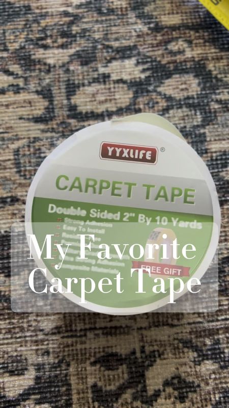 Carpet Tape 
Kitchen rug tape 
Flooring tape 
Rug 
Runner 
Area rug 

#LTKfindsunder50 #LTKfamily #LTKhome