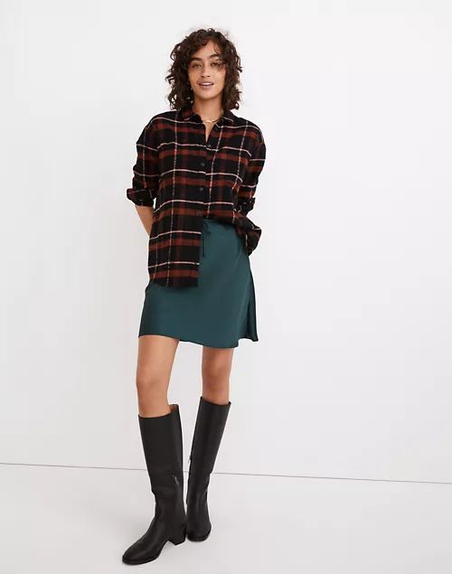 Flannel Sunday Shirt in Evins Plaid | Madewell
