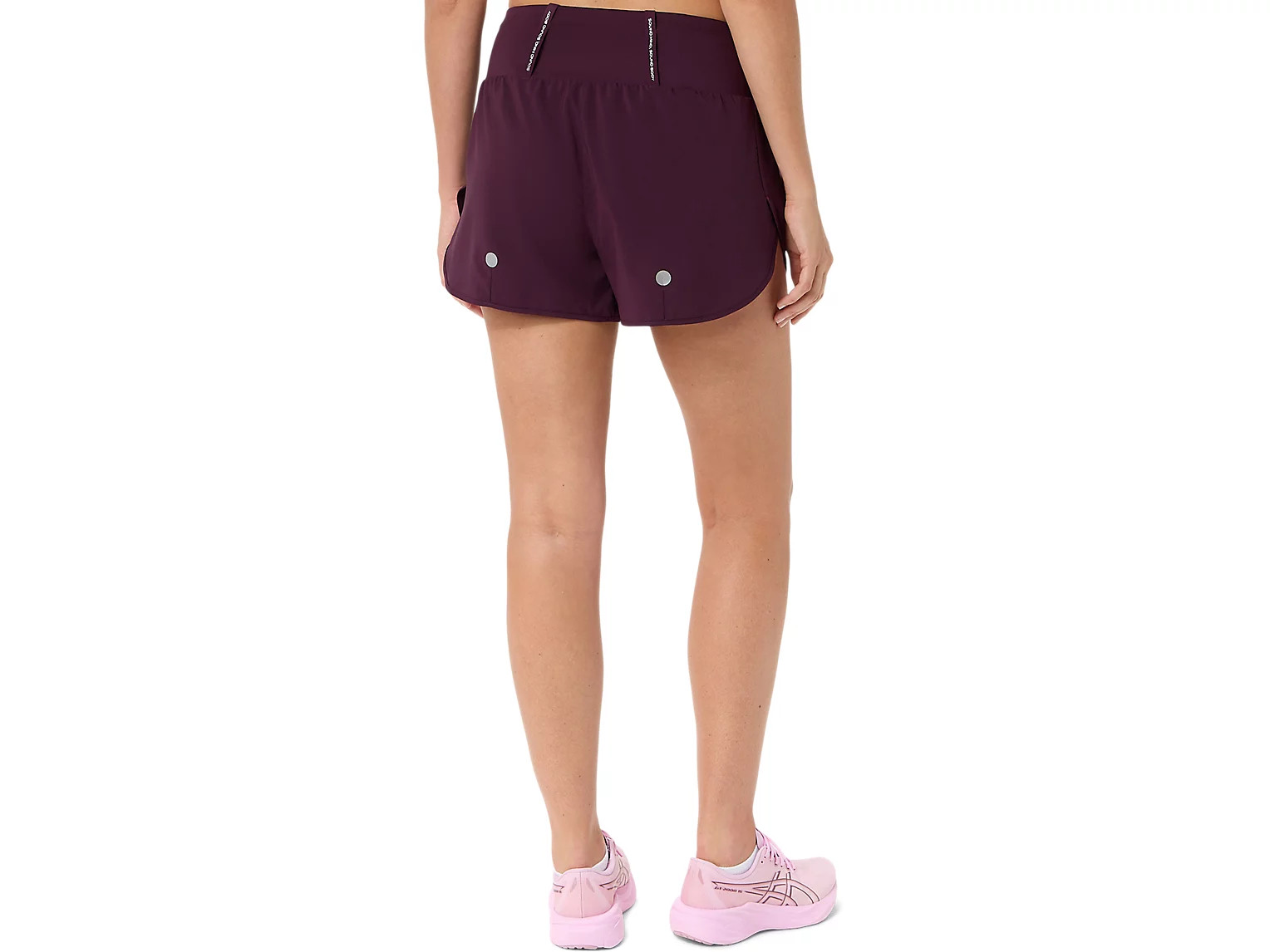 ROAD 3.5IN SHORT | Women | Dark Aubergine | Shorts & Pants | ASICS United States | ASICS (US)