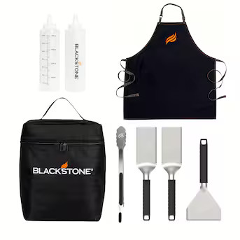 Blackstone 8-Piece Deluxe Toolkit and Carry Bag Combo Stainless Steel Tool Set | Lowe's