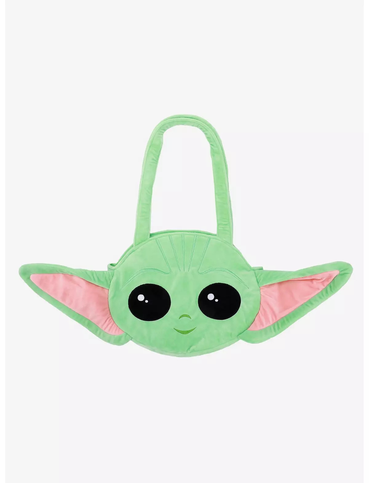 Star Wars The Mandalorian Grogu Chibi Plush Tote Bag | Hot Topic