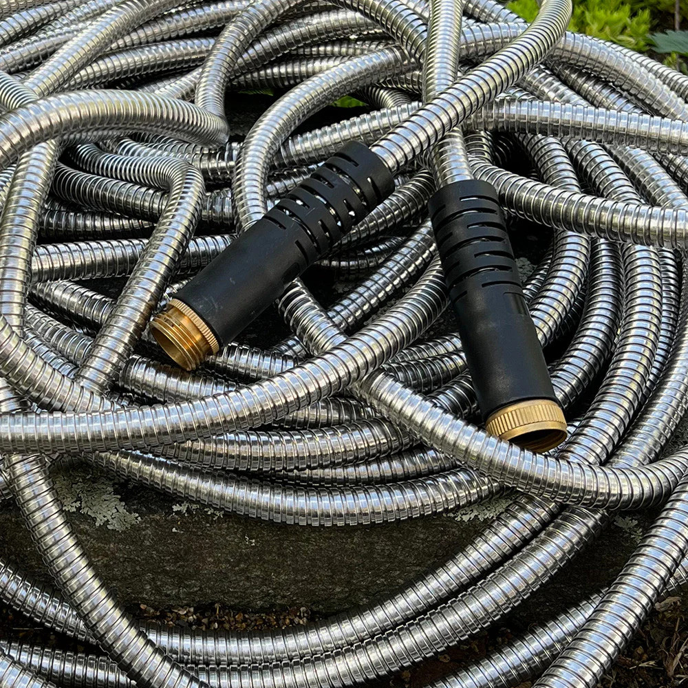 100 ft. Stainless Steel Garden Hose | Garrett Wade