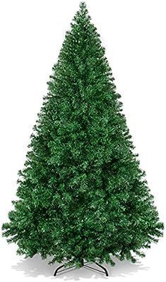 Best Choice Products 6ft Hinged Artificial Christmas Pine Tree Holiday Decoration w/Metal Stand, ... | Amazon (US)