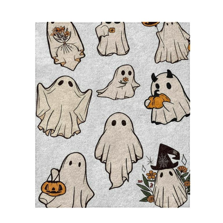 Flannel Blanket 2024 Halloween Blanket, Bed, Sofa Blanket, Outdoor Camping Blanket, Travel Blanke... | Walmart (US)