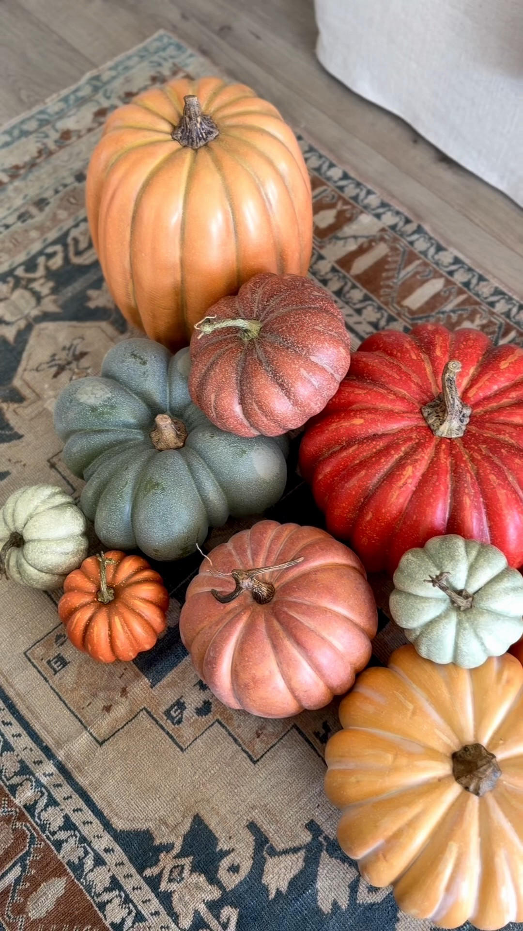 50% off these pumpkins! Look so realistic!

#LTKHome #LTKSeasonal #LTKSaleAlert