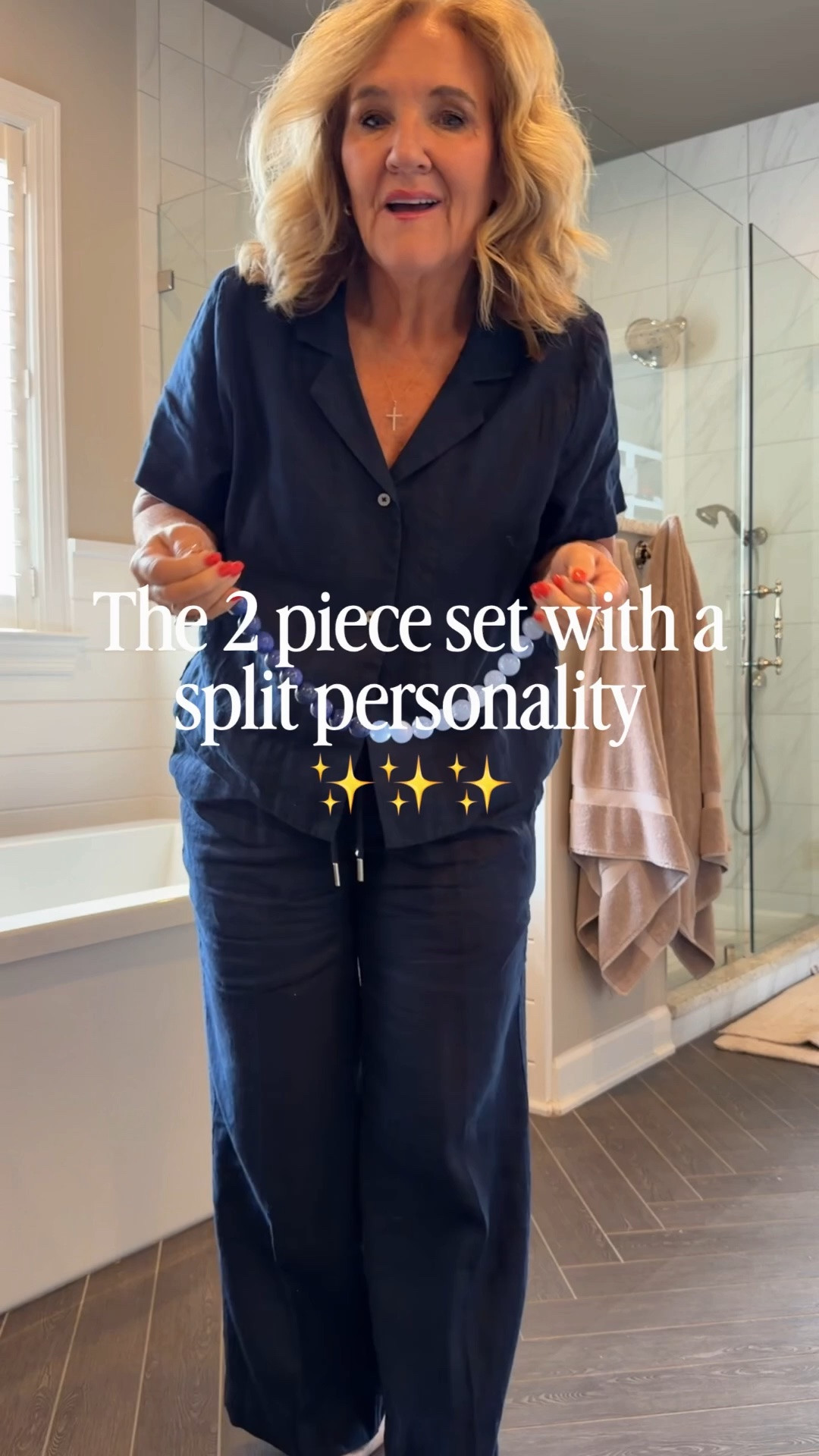 Quince linen dresses up or dressed down! Wearing a medium 
Julie Vos sample sale extra 15% off!

#LTKOver40 #LTKSaleAlert #LTKgrwm