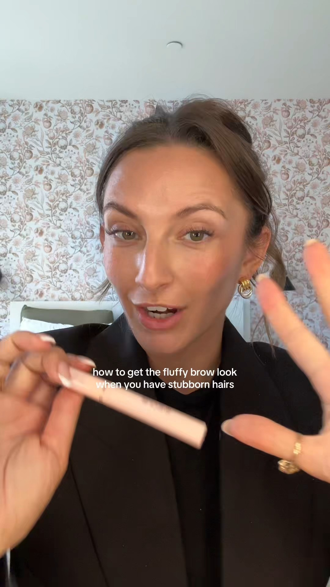 I’m wearing shade 400 soft brown!