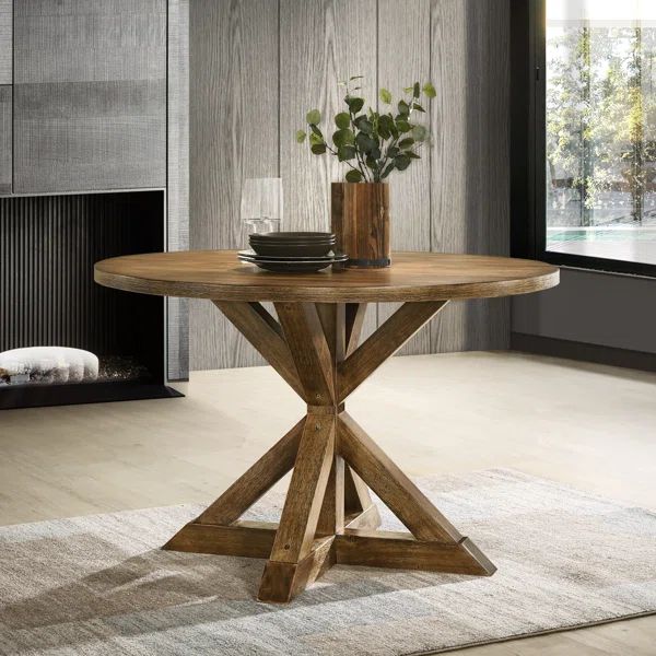 Leonila 48'' Trestle Dining Table | Wayfair North America