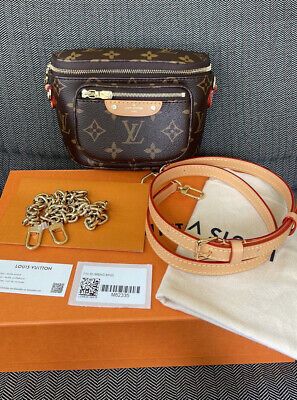 Louis Vuitton Mini Bumbag Monogram bag crossbody shoulder waist purse LV  | eBay | eBay US