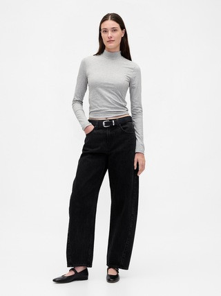 CloseKnit Jersey Mockneck T-Shirt | Gap (US)