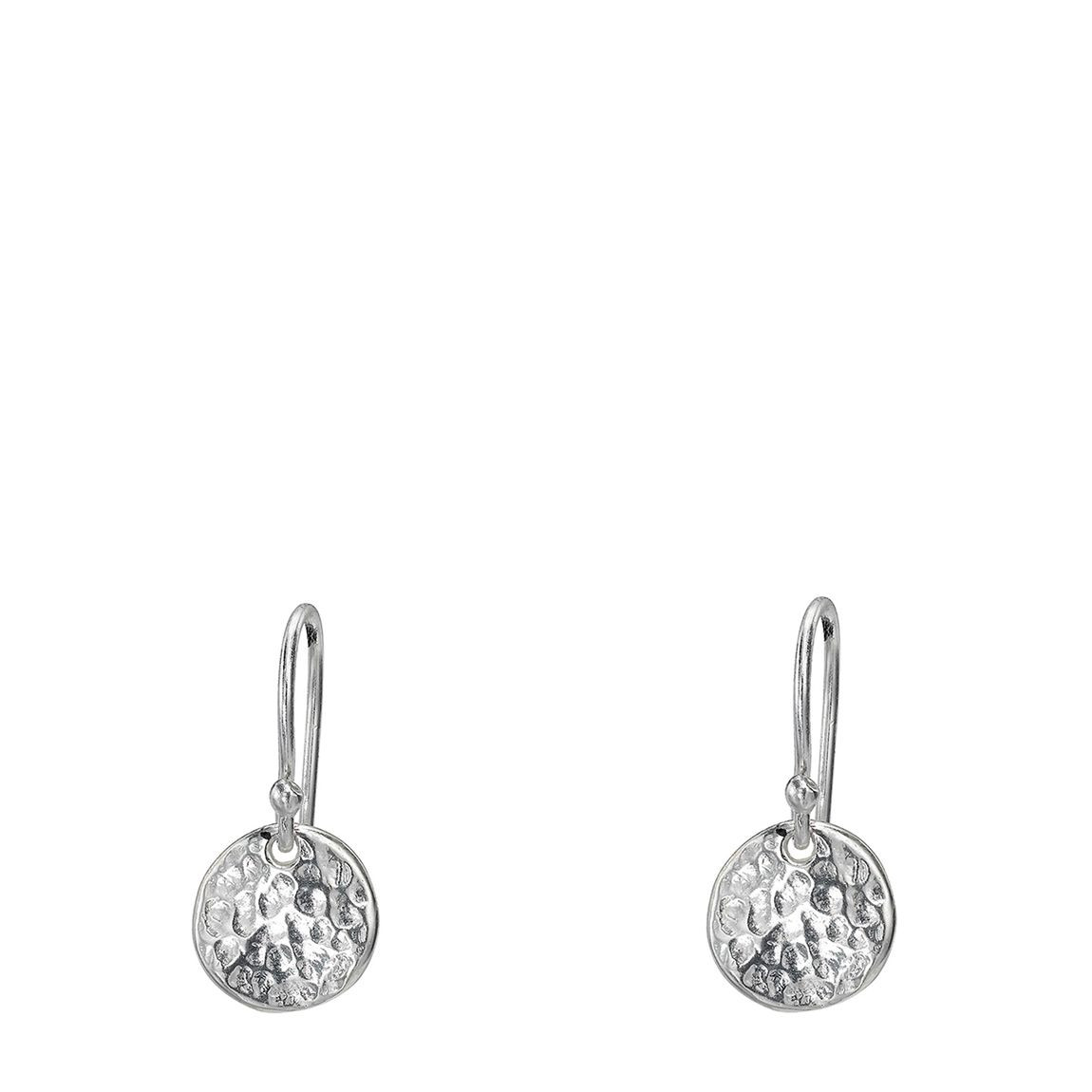 Dower & Hall Silver 10mm Disc Nomad Earrings - BrandAlley | BrandAlley