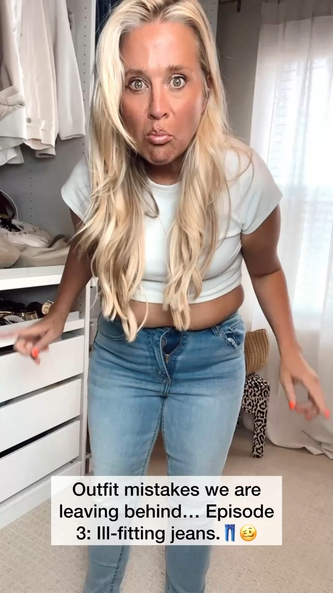  ✨Tap the bell and ❤️ for over 40 fashion, midlife style, midsize fashion and luxury looks for less. 

Extra 15% off DENIMAF

Outfit mistakes we are leaving behind… Episode 3 👖✨

Wearing 31 short, size up if in between sizes and opt for shirt for under 30" inseam.

If your jeans pinch, pull, or make you dread sitting down — it’s time for an upgrade.
Midlife bodies. Midsize curves. Lower belly. All DESERVE jeans that fit and flatter. ❤️

These 3 Abercrombie jeans are changing the game:
📏 90s High-Rise Straight – legs for days + smooths the lower belly.
💃 90s High-Rise Relaxed – waist definition without the squeeze.
⚖️ Mid-Rise Bootcut – balances proportions, hugs curves perfectly.

💥 ALL are on major sale right now.

👑"Helping you look good, feel good!" - Lindsey Denver


#abercrombie Over 40 mom, over 50, midlife, midsize fashion, size 10, size 12, size 8, ootd, perimenopause, gen X, body confidence, over 45, outfit inspiration, mom outfit 

#LTKFindsUnder100 #LTKOver40 #LTKMidsize